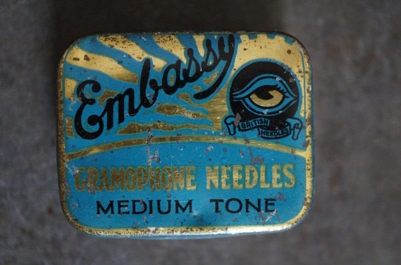 画像2: ENGLAND antique イギリスアンティーク ニードル缶 ティン缶 ヴィンテージ ブリキ缶1900-30's 