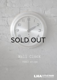FRANCE antique JAZ wall clock フランスアンティーク ジャズ 掛け時計 ヴィンテージ クロック 30cm 1941－67's