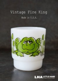 U.S.A. vintage アメリカヴィンテージ 【Fire-king】ファイヤーキング ヒルディ　フロッグ マグ マグカップ 1960-76's