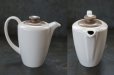 画像3: ENGLAND antique イギリスアンティーク POOLE POTTERY 【Sepia & Mushroom】 プールポタリー ティーポット コーヒーポット H12cm ヴィンテージ 1950's