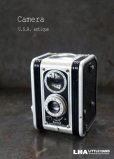 画像1: U.S.A. antique アメリカアンティーク KODAK DUAFLEX コダック 二眼レフカメラ ヴィンテージ 1950's (1)