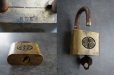 画像4: USA antique アメリカアンティーク CORBIN 刻印入り パドロック 鍵付き 南京錠 ヴィンテージ 1940-60's (4)