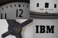画像4: U.S.A. antique IBM wall clock アメリカアンティーク 掛け時計 ヴィンテージ スクール クロック 36cm インダストリアル 1950-60's (4)