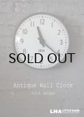 U.S.A. antique IBM wall clock アメリカアンティーク 掛け時計 ヴィンテージ スクール クロック 36cm インダストリアル 1950-60's