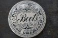 画像2: ENGLAND antique イギリスアンティーク Boots COLD CREAM コールドクリームジャー 陶器ポット 1880's (2)