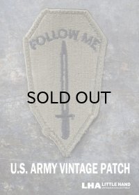 USA antique アメリカアンティーク U.S. Army PATCH  アメリカ軍 ヴィンテージパッチ 実物 ワッペン US ミリタリーワッペン 1960-80's 