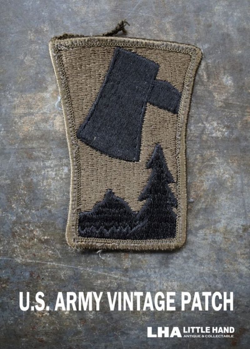 画像1: USA antique アメリカアンティーク U.S. Army PATCH  アメリカ軍 ヴィンテージパッチ 実物 ワッペン US ミリタリーワッペン 1960-80's 