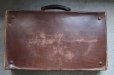 画像7: ENGLAND antique Trunk イギリスアンティーク トランク・スーツケース バッグ ブラウン 茶 ヴィンテージ　1930-50's (7)