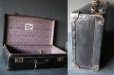 画像3: ENGLAND antique Trunk イギリスアンティーク トランク・スーツケース バッグ ブラック 黒 ヴィンテージ　1950-60's
