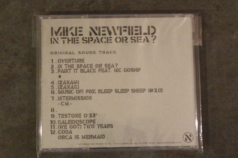 画像2: MIKE NEWFIELD/  In The Space Or Sea?  CD