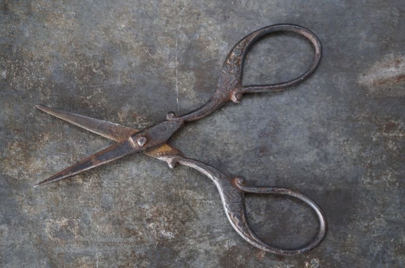 画像5: ENGLAND antique Scissors イギリスアンティーク 糸切ハサミ ミニハサミ ヴィンテージ 1930-40's