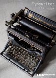 画像2: U.S.A. antique UNDERWOOD Typewriter アメリカアンティーク アンダーウッド タイプライター 1910－30's (2)