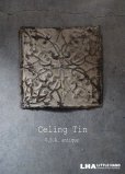 画像1: USA antique CEILING TIN シーリングティンパネル ティンパネル  1860-1940's (1)