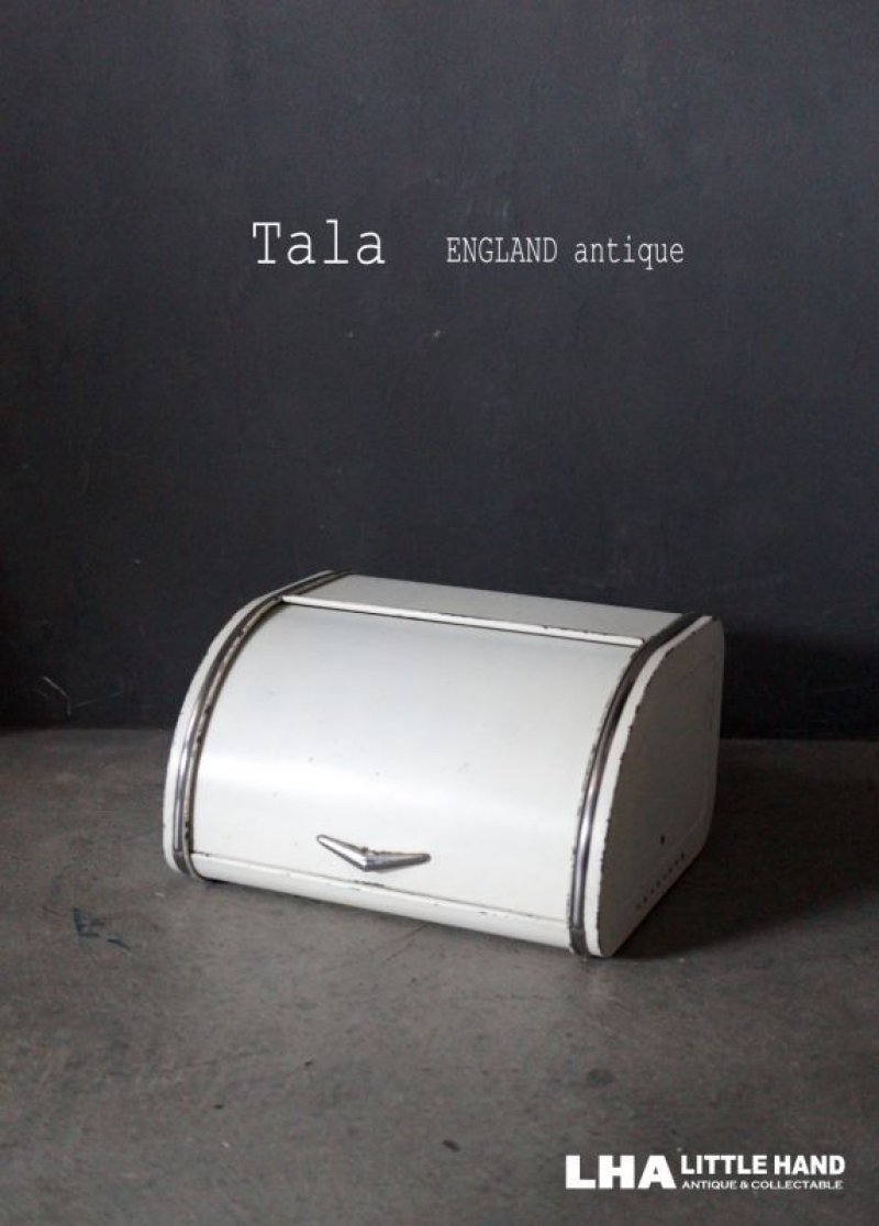 画像1: 【RARE】ENGLAND antique Tala Roll up BREAD TIN イギリスアンティーク Tala ロールアップ ブレッド缶 BREAD 1930-40's