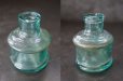 画像2: ENGLAND antique ink Bottle イギリスアンティーク ガラス インクボトル 瓶 ガラスボトル 1890－1910's (2)