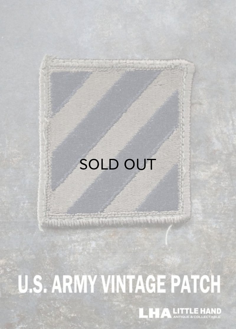 画像1: USA antique U.S. Army PATCH アメリカアンティーク U.S. Army PATCH  アメリカ軍 ヴィンテージパッチ 実物 ワッペン US ミリタリーワッペン 1960-80's 