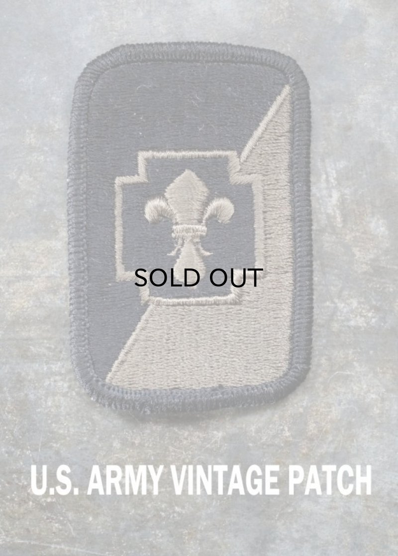 画像1: USA antique U.S. Army PATCH アメリカアンティーク U.S. Army PATCH  アメリカ軍 ヴィンテージパッチ 実物 ワッペン US ミリタリーワッペン 1960-80's 