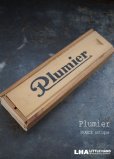 画像1: FRANCE antique Plumier フランスアンティーク 木製 筆入れ 筆箱 ヴィンテージ オフィス事務 1950's (1)