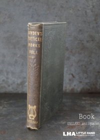 ENGLAND antique BOOK イギリス アンティーク 本 古書 洋書 ブック 1880-1910's