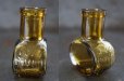 画像3: ENGLAND antique BOVRIL 1oz イギリスアンティーク ボブリル ガラスボトル イエローアンバー ガラスボトル 瓶 1900-20's (3)