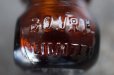 画像6: ENGLAND antique BOVRIL 1/2oz イギリスアンティーク ボブリル ガラスボトル アンバーガラスボトル 瓶 1920-30's