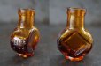 画像2: ENGLAND antique MELBO 1/2oz イギリスアンティーク  ガラスボトル アンバーガラスボトル 瓶 1900-20's (2)