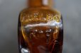 画像7: ENGLAND antique MELBO 1/2oz イギリスアンティーク  ガラスボトル アンバーガラスボトル 瓶 1900-20's