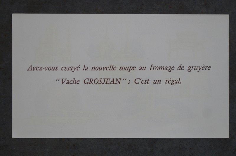 画像2: FRANCE antique フランスアンティーク BUVARD ビュバー LA VACHE GROSJEAN ヴィンテージ 1950-70's 