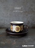 画像1: ENGLAND antique DENBY Arabesque C&S イギリスアンティーク デンビー アラベスク  カップ＆ソーサー ヴィンテージ 1960-80's (1)