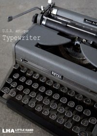 U.S.A. antique ROYAL Typewriter アメリカアンティーク ロイヤル タイプライター 1950-70's