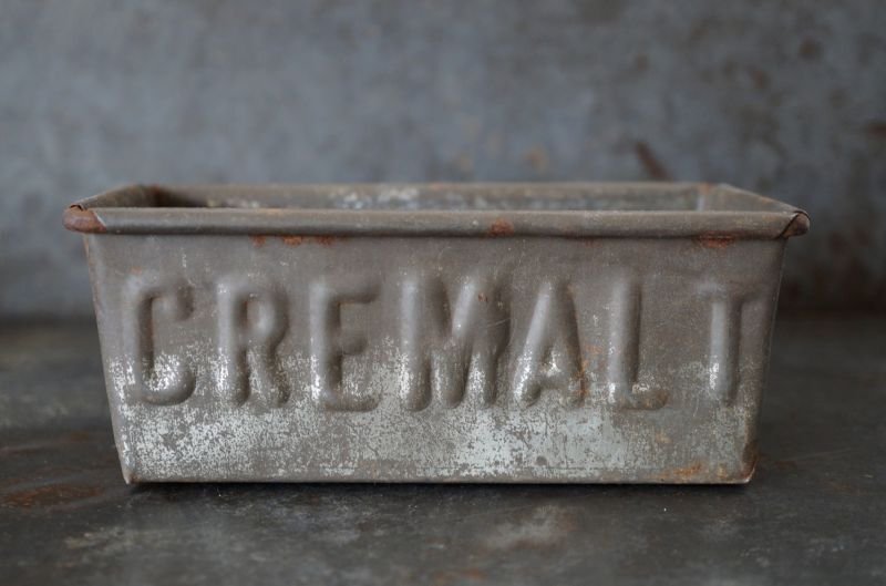 画像2: ENGLAND antique CREMALT Baking Tin イギリスアンティーク ブレッドティン ベーキングティン モールド 型 1920-40's 