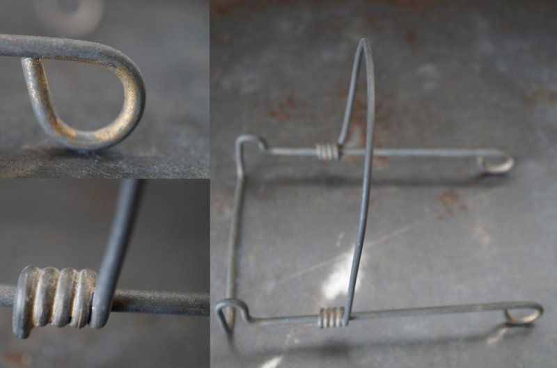 画像4: USA antique Wire Stand Holder アメリカアンティーク ワイヤ スタンドホルダー(S) ヴィンテージ ブックスタンド プレートスタンド 1970-80's