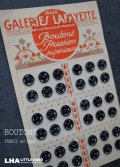 FRANCE antique BOUTONS フランスアンティーク ボタンシート スナップボタン ヴィンテージ 1950's