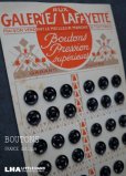 画像1: FRANCE antique BOUTONS フランスアンティーク ボタンシート スナップボタン ヴィンテージ 1950's (1)