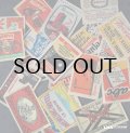 BELGIUM antique MATCHBOX LABELS 20pcs ベルギーアンティーク マッチボックスラベル 20枚SET デッドストック未使用品 ヴィンテージ 1950-60's