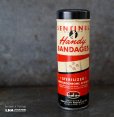 画像2: USA antique Forest City Products Inc BANDAGES TIN アメリカアンティーク 絆創膏 バンドエイド缶 筒 ヴィンテージ ブリキ缶 缶 1930-50's  (2)