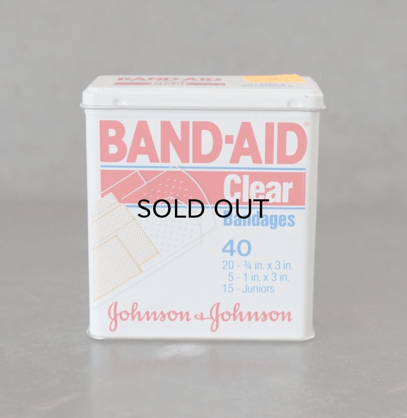 画像2: USA antique BAND-AID TIN アメリカアンティーク ジョンソン&ジョンソン BAND-AID バンドエイド缶 絆創膏 ヴィンテージ 1986's 