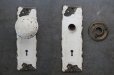 画像4: U.S.A. antique Doorknob & Plate アメリカアンティーク ドアノブ・ドアハンドル＆プレート 1930－60's