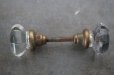 画像2: U.S.A. antique Doorknob アメリカアンティーク ガラスドアノブ・ドアハンドル 1930－60's (2)