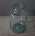画像3: FRANCE antique Large Glass Bottle フランスアンティーク 大きな ガラスボトル H35cm デミジョンボトル 花瓶 1920-50's