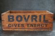 画像6: 【RARE】ENGLAND antique BOVRIL BOX イギリスアンティーク 木製 ウッドボックス 木箱 1910-30's   (6)