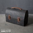 画像1: U.S.A. antique THERMOS LUNCH BOX アメリカアンティーク サーモス メタル ランチボックス  ヴィンテージ 1930-50's (1)