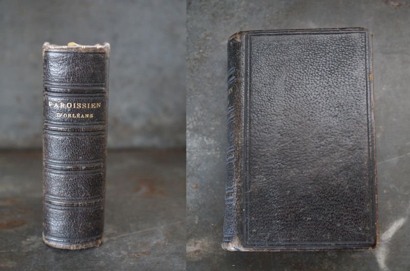 画像2: FRANCE antique Book フランス アンティーク ブック 小さな 聖書 古書 洋書 本 1889's