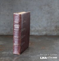FRANCE antique Book フランス アンティーク ブック 小さな 聖書 古書 洋書 本 1923's