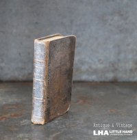 FRANCE antique Book フランス アンティーク ブック 小さな 聖書 古書 洋書 本 1853's