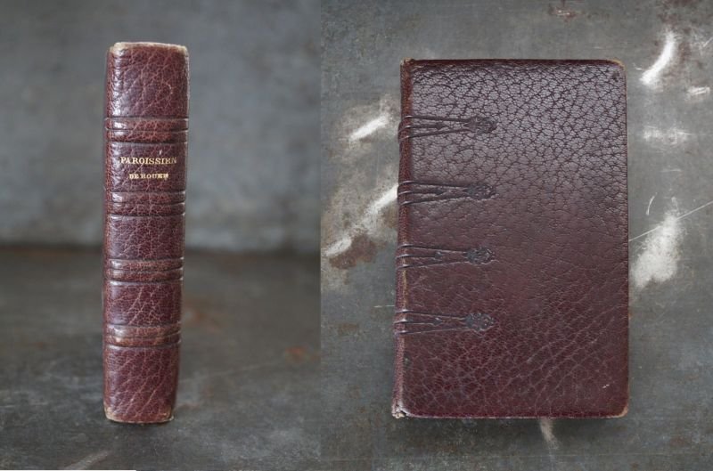 画像2: FRANCE antique Book フランス アンティーク ブック 小さな 聖書 古書 洋書 本 1923's