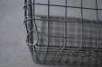 画像5: U.S.A. antique Wire Basket アメリカアンティーク ナンバータグ付き ワイヤーバスケット ワイド型 ヴィンテージ 1950-70's  (5)