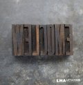 U.S.A. antique Letterpress WELCOME アメリカアンティーク 木製プリンターブロック 7個 Ｈ4.3ｃｍ ヴィンテージ スタンプ ビンテージ はんこ 数字 1900-40's 
