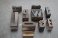 画像6: U.S.A. antique Letterpress 10cs アメリカアンティーク 木製プリンターブロック 10個セット H7.5cm〜H3.4cm  ヴィンテージ スタンプ ビンテージ はんこ 1900-60's  (6)