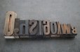 画像8: U.S.A. antique Letterpress 10cs アメリカアンティーク 木製プリンターブロック 10個セット H8.5cm〜H2.5cm  ヴィンテージ スタンプ ビンテージ はんこ 1900-60's  (8)